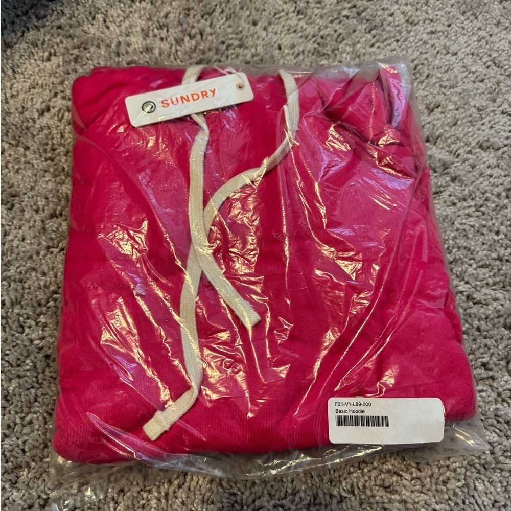 Sundry basic pink hoodie - Picture 6 of 6